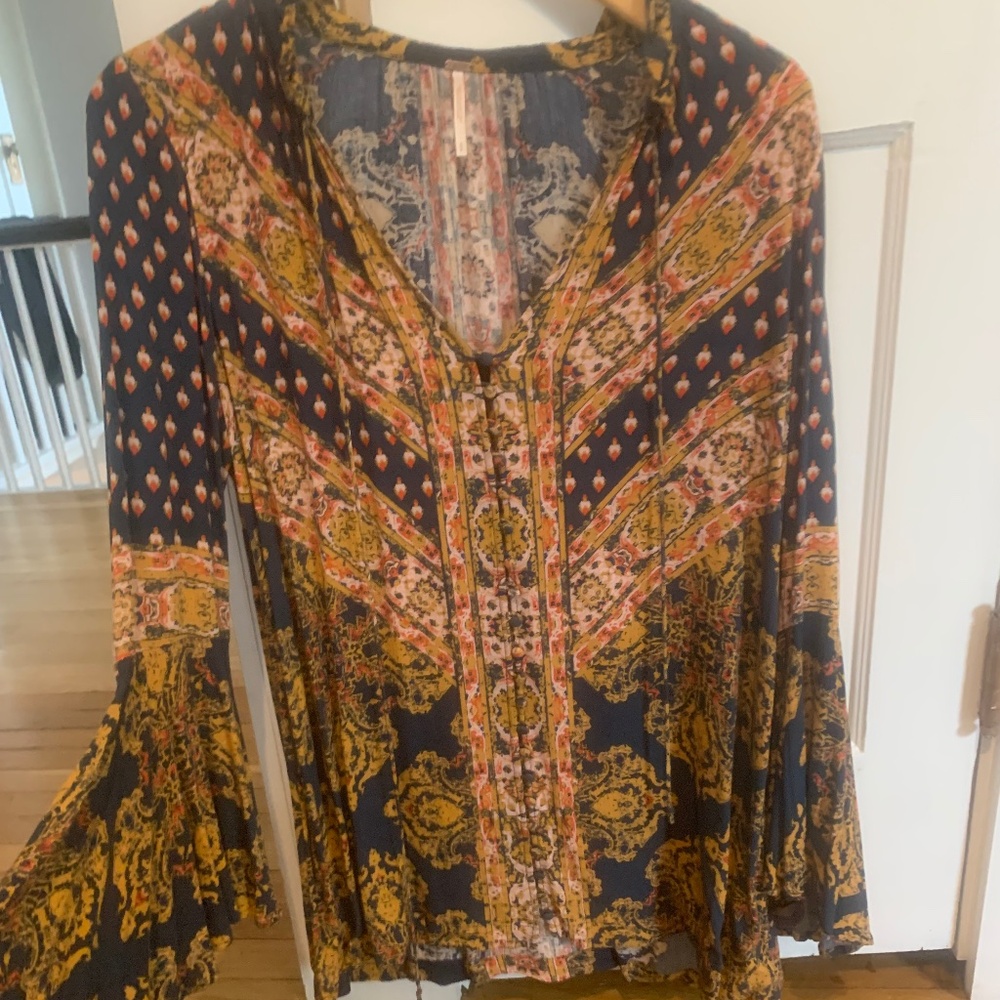 Free People Boho Blouse